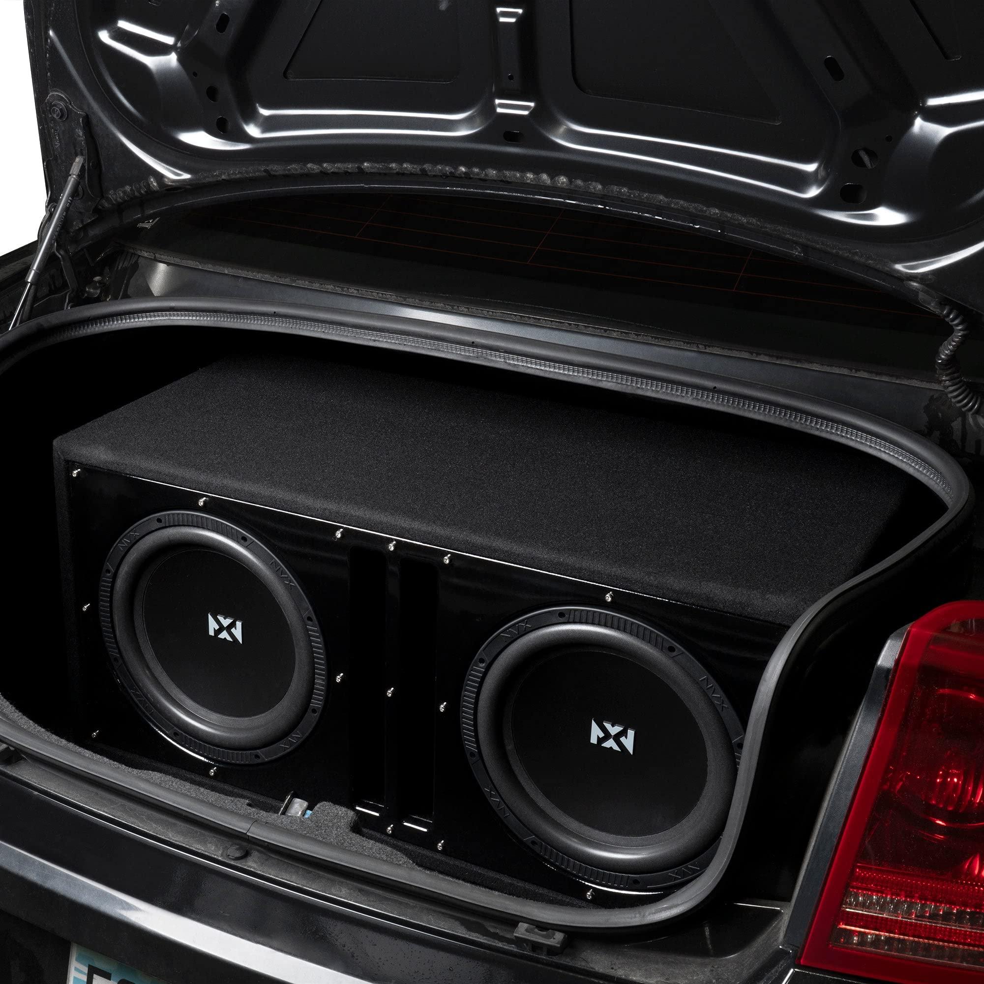 NVX NVX NSW122v2 350W N-Series V2 12\" Dual 2-Ohm Car Subwoofer