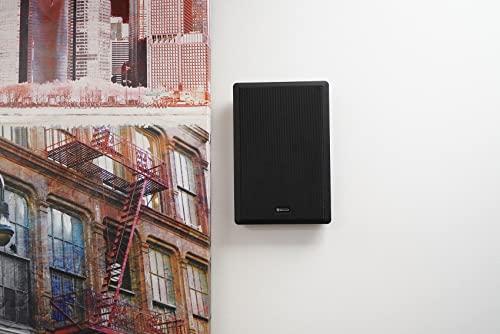 Rockville Rockville 2 RockSlim Black Home Theater 5.25" 240w Easy Wall Mount Slim Speakers