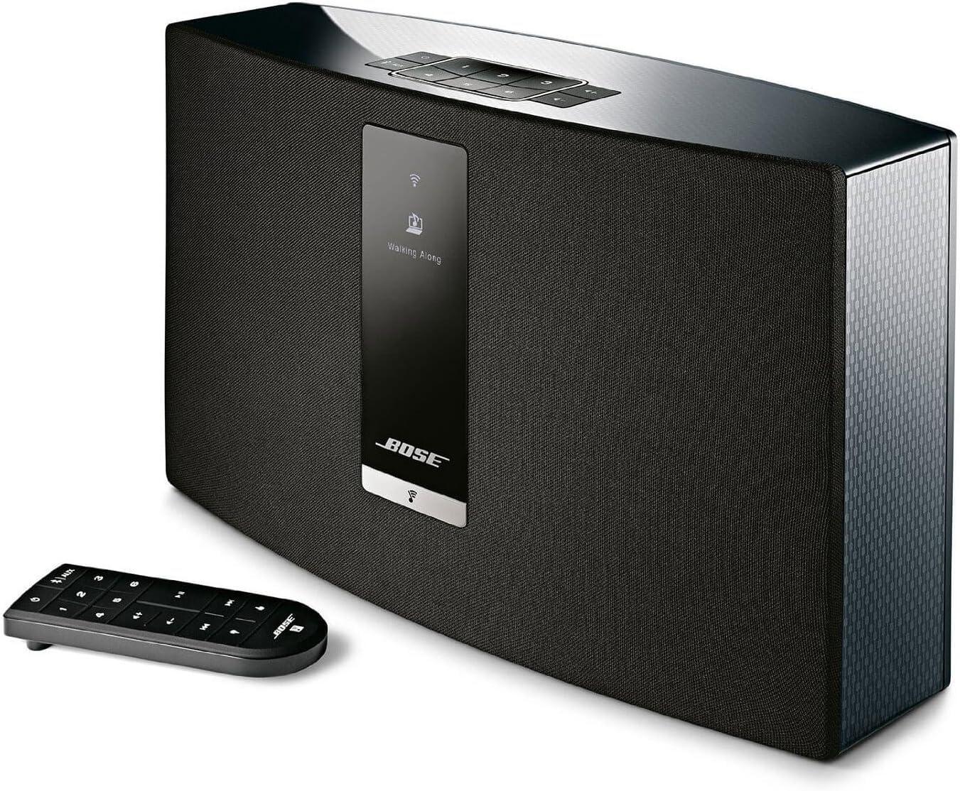 Bose Bose SoundTouch 30 wireless speaker, Compatible with Alexa, Black - 738102-1100 (Renewed)