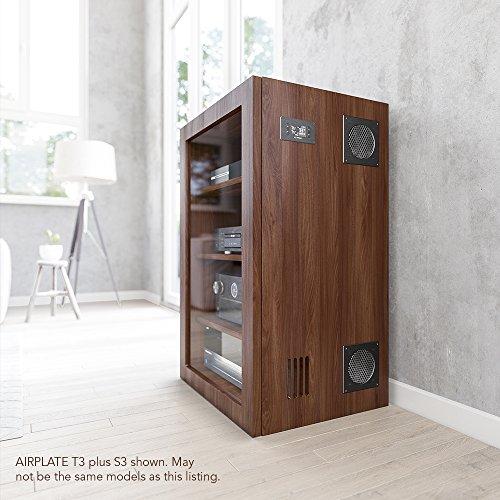 AC Infinity AC Infinity AIRPLATE T8 White, Quiet Cooling Dual-Fan System 6" with Thermostat Control, for Home Theater AV Cabinets