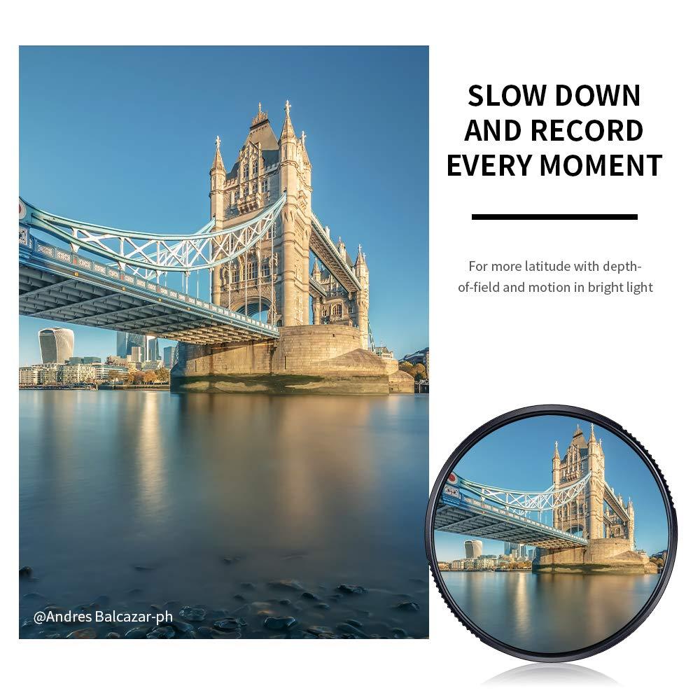 K&F Concept K&F Concept 49mm Fixed ND8 Filter for Camera Lens