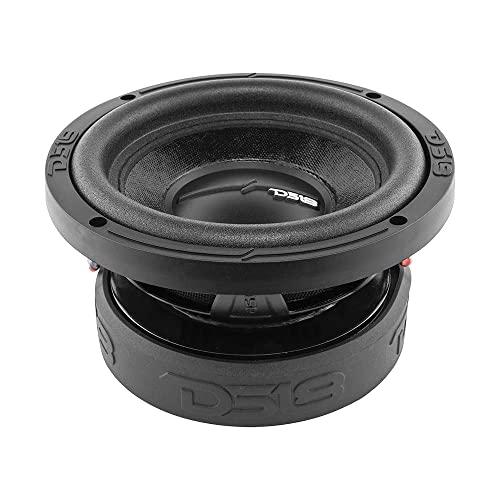 DS18 DS18 Elite-Z ZR6.2D 6.5" Car Subwoofer 600 Watts Max Power Dual Voice Coil 2-Ohm Easy Mounting - High Performance Bass for Your Vehicle Sound System (1 Speaker)