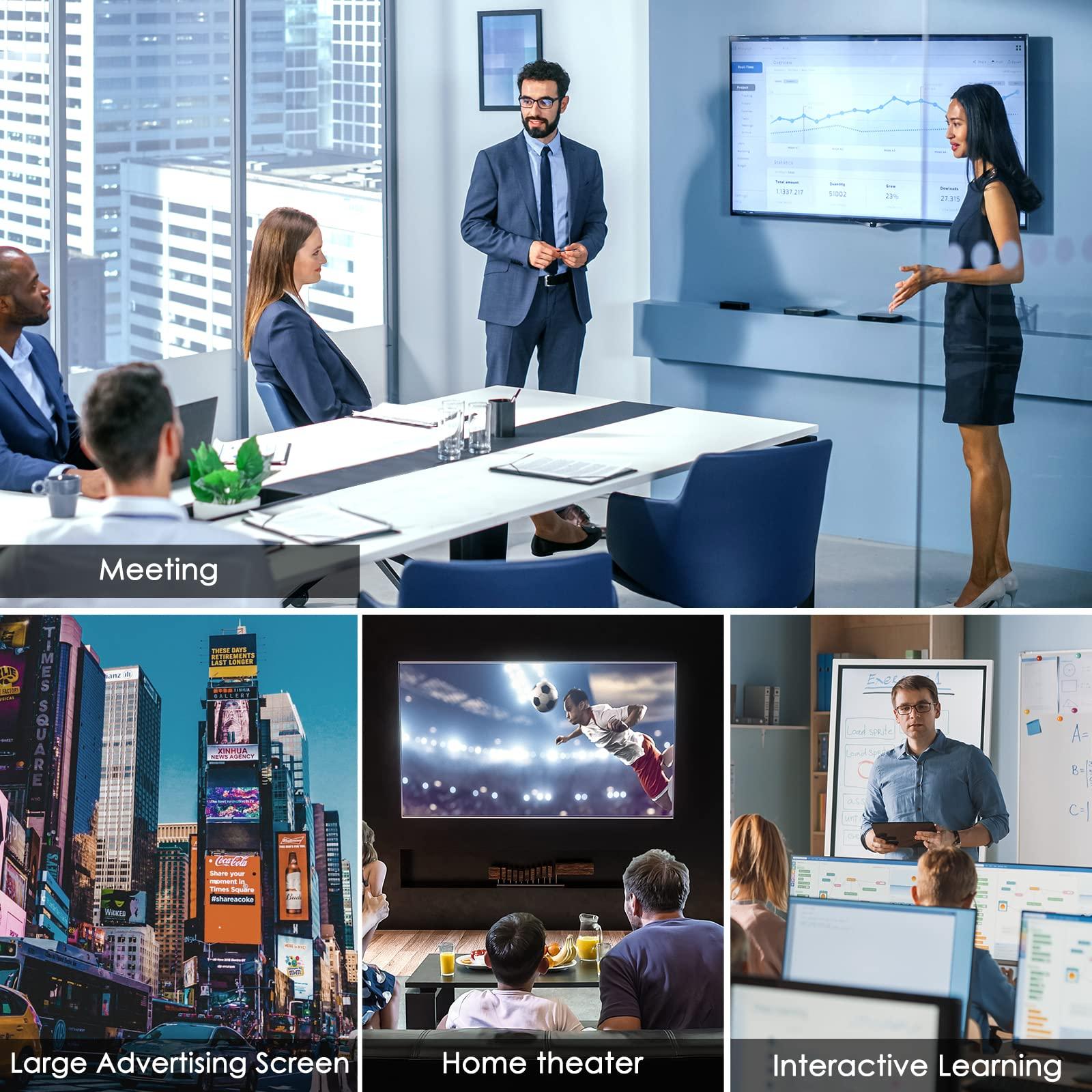 ALADAWN Mini PC Stick Windows 11 Pro,Intel Compute Stick with Celeron J4125,8GB RAM 256GB M.2 SSD (up to 1TB),PC Stick Support Auto Start/Gigabit Ethernet/WiFi/BT,Home/Business Pocket Computer