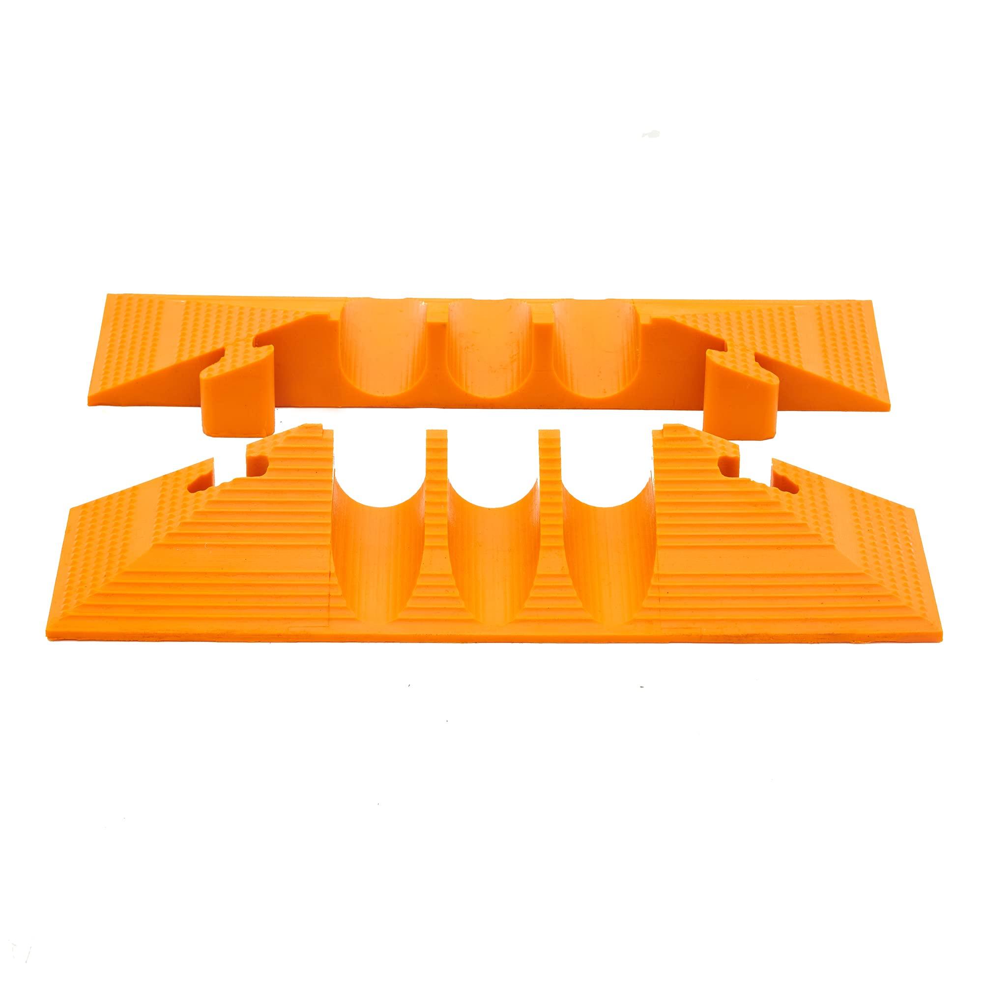 Elasco Products End Caps for Elasco MightyGuard 2" Three-Channel Cable Protectors