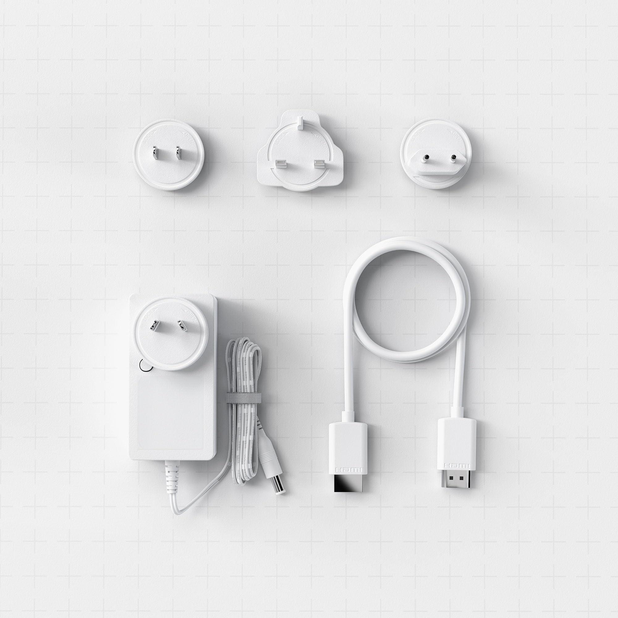 Fancy LEDs New RGBW 3 HDMI 2.1 Fancy Sync Box Streaming Media Syncing Device with 3 HDMI Ports, 4K 120Hz, HDR, and Movie Support (for 70" to 95" TVs)