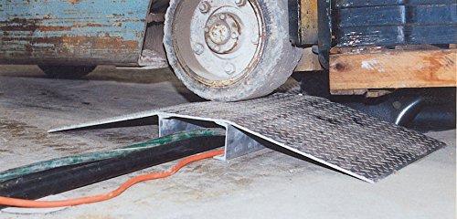 Vestil Vestil FHCR-48-36-4 Fabricated Aluminum Hose and Crossover, 3/8" Thick, 4" Usable Span Width, 2000 lb Capacity, 36" Length, 48" Width, 3.375" Height