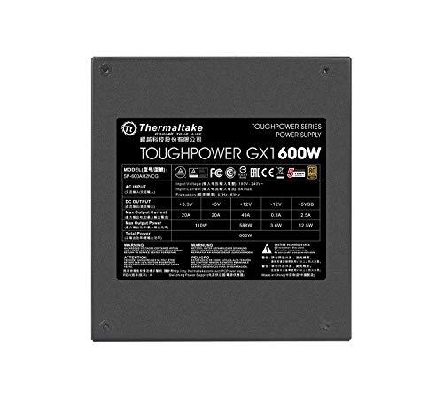 Thermaltake Thermaltake Alimentation Tough GX1 600W *PS-TPD-0600NNFAGE-1 * 2608O