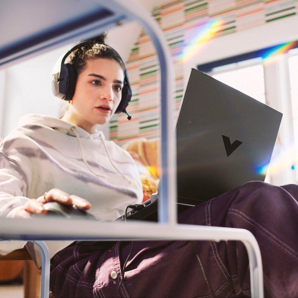 HP HP 2024 Newest Victus Gaming Laptop, 15.6" FHD IPS 144Hz Display, AMD Ryzen 5 7535HS Processor, 64GB DDR5 RAM, 1TB SSD, NVIDIA GeForce RTX 2050, Backlit Keyboard, WiFi 6, Windows 11 Home, with Mouse