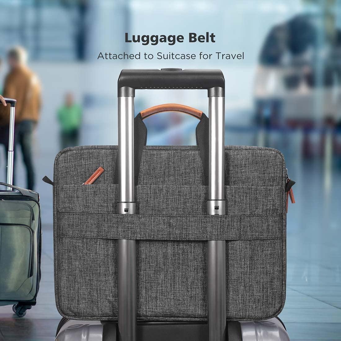 KIZUNA KIZUNA Laptop Bag Case 14 Inch Shoulder Sleeve Briefcase For 15" Macbook air M2 2023/14" Lenovo Flex 14/15.4" MacBook Pro/IdeaPad Flex 5/14" HP EliteBook 840 G5/HP Pro 14 G3/Dell Latitude/Surface