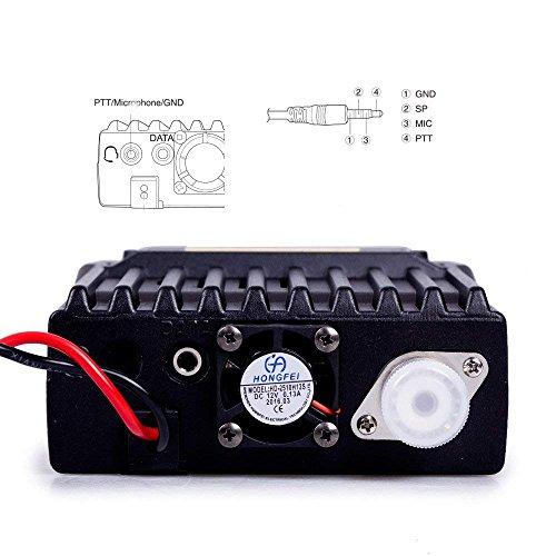 QYT QYT KT-8900D Mobile Transceiver 25W VHF 144-148MHz UHF 420-450MHz Dual Band Quad Standby Mini Car Radio