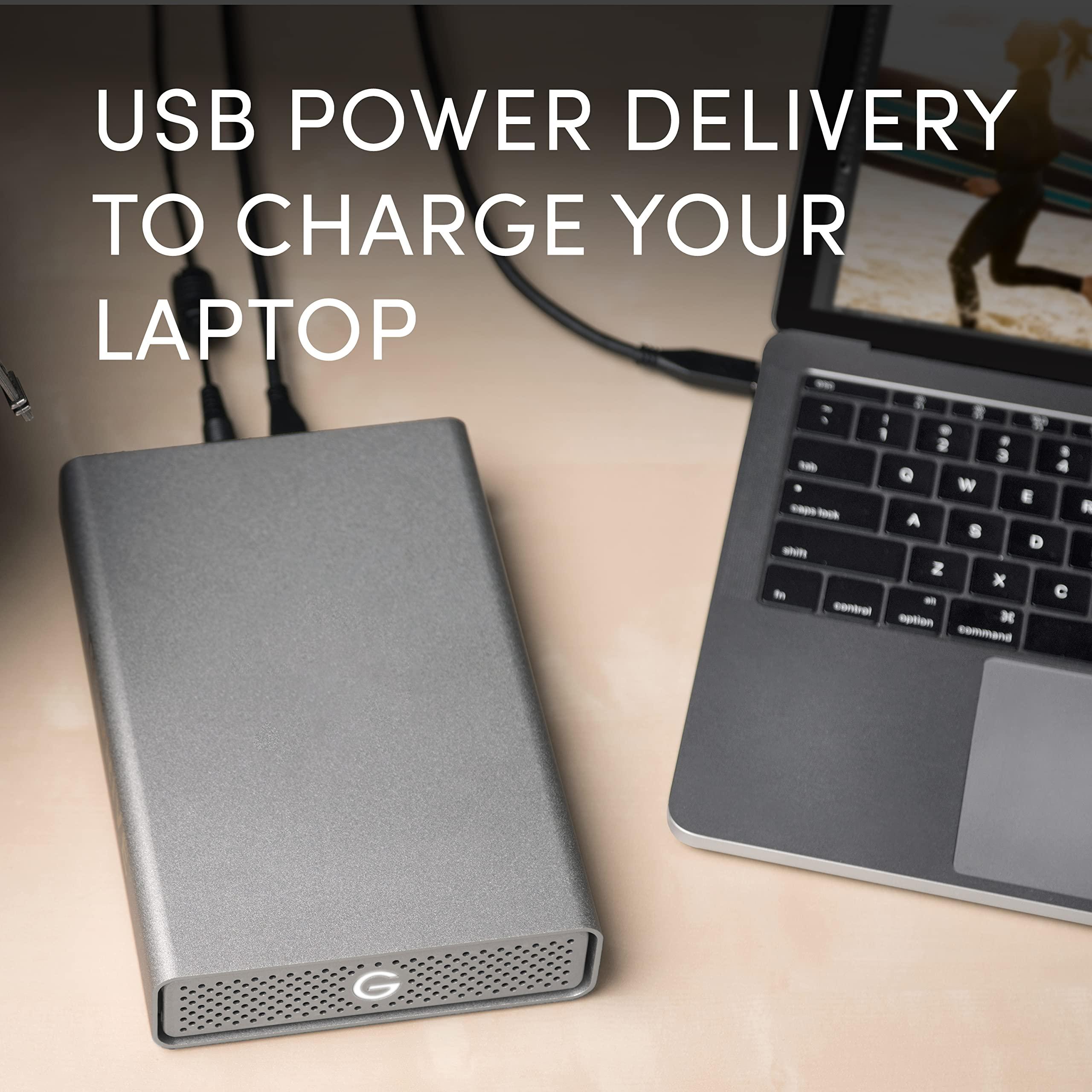 SanDisk Professional SanDisk Professional 12TB G-DRIVE Enterprise-Class Desktop Hard Drive HDD, Ultrastar Drive Inside, USB-C (5Gbps), USB 3.2 Gen 1 - SDPH91G-012T-NBAAD