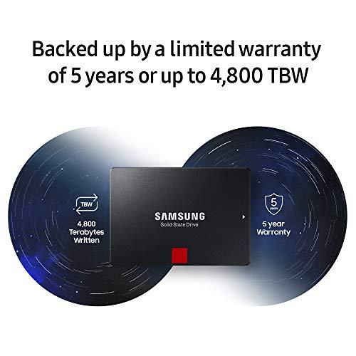 SAMSUNG Samsung SSD 860 PRO 2TB 2.5 Inch SATA III Internal SSD (MZ-76P2T0BW)