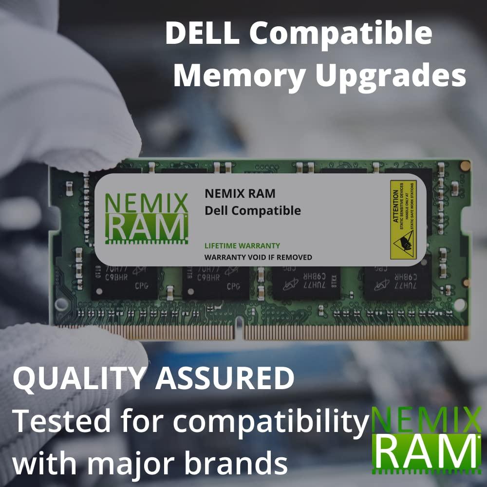 NEMIX RAM NEMIX RAM 4GB (1X4GB) DDR2 800MHZ PC2-6400 2Rx8 1.8V 200-PIN Non-ECC SODIMM Compatible with Dell A2887203 Laptop PC Memory