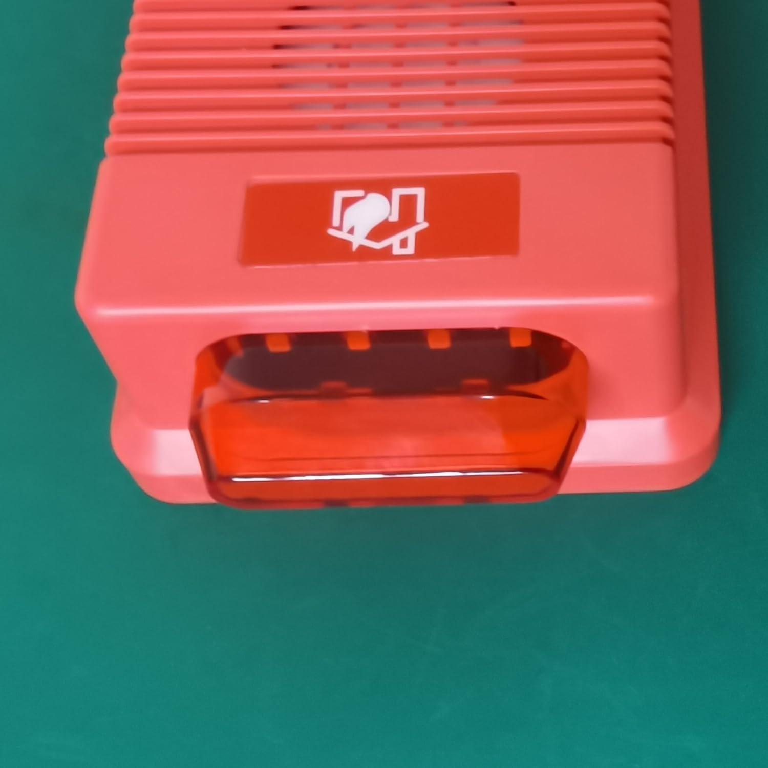 Nmifoan 5V 12V 9V DC 24V Fire Alarm Siren Alarm Horn Sound Flash Light Loud 120dB 7 Tones Warning Alert with 2.1 x 5.5mm Female Socket for DIY Alarm