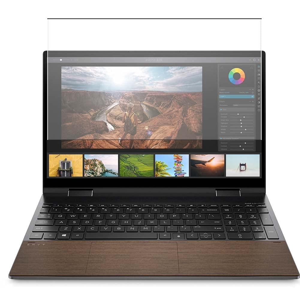 Puccy Puccy Tempered Glass Screen Protector Film, compatible with HP Envy x360 15-ed1769ng 15.6\" Active Area Cover Only Protective Protectors Guard new version