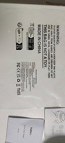 TUINYO TUINYO Wireless Headphones Over Ear, Bluetooth Headphones with Microphone, Foldable Stereo Wireless Headsetfor Travel Work TV PC Cellphone-Black