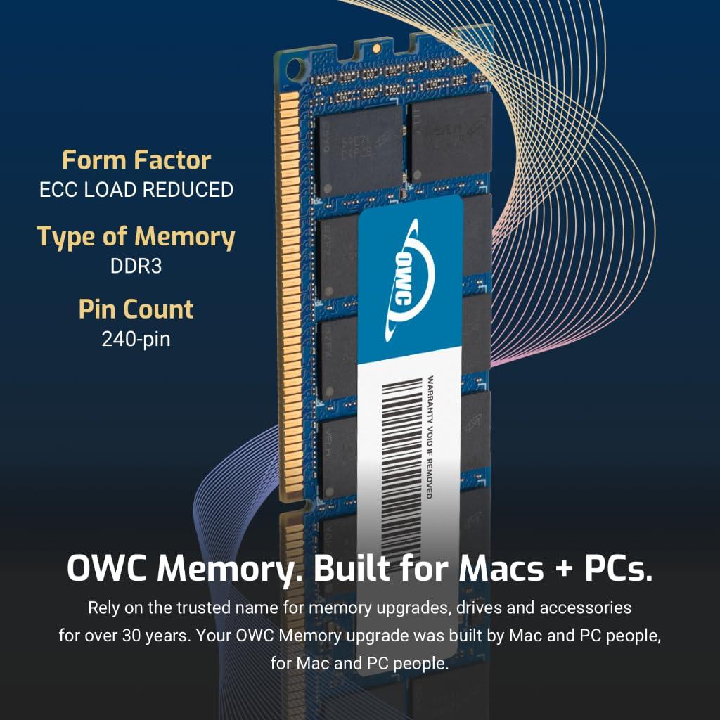OWC OWC 128GB (4x32GB) DDR3L 1600 PC3L-12800 CL11 4Rx4 240-pin 1.35V ECC Load Reduced LRDIMM Memory RAM Module Upgrade Kit Compatible with Cisco UCS C24 M3 C240 M3 C420 M3