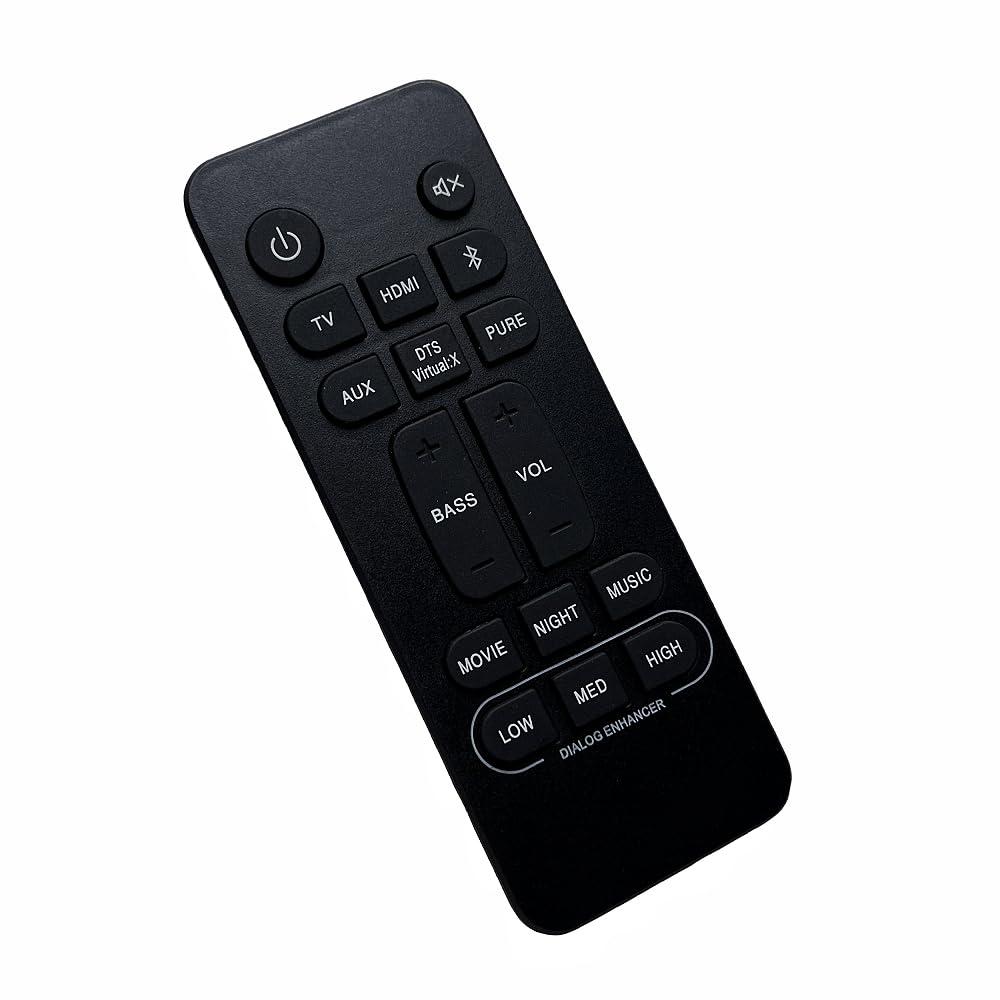 Dtirszxy New Universal Remote Control fit for Denon DHTS216 DHT-S216H DHTS216H RC-1236 RC-1230 DHT-S416 Home Theater Sound Bar System