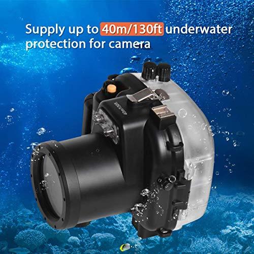 Sea frogs Seafrogs for Canon 550D T2i 18-55mm Lens 130ft/40m Underwater Camera Housing Waterproof Case