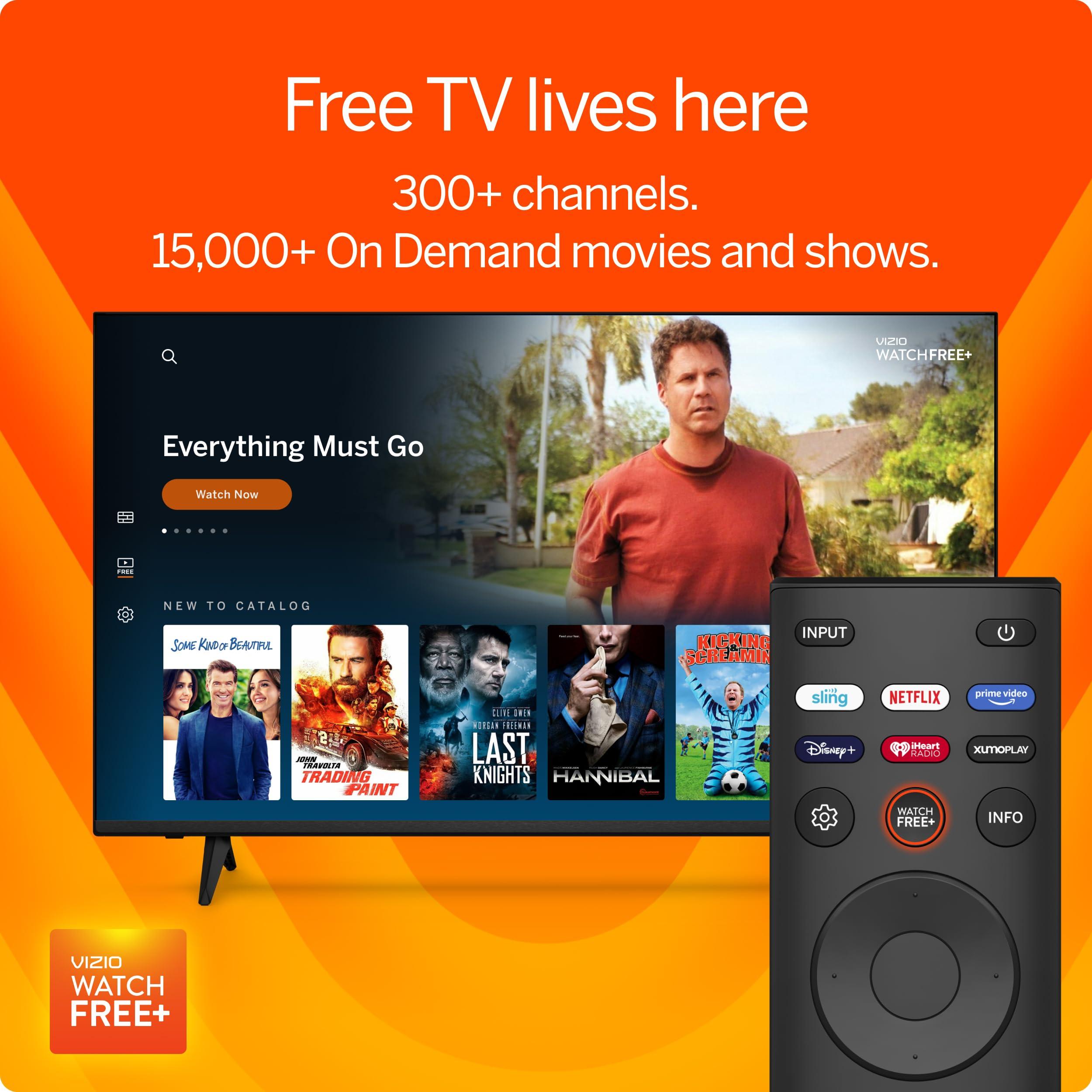 VIZIO VIZIO 32-inch HD Smart TV 720p LED w/Alexa Compatibility, Google Cast Built-in, Bluetooth Headphone Capable (VHD32M-08, New)