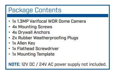 Digimerge FLIR Digimerge C237EC Outdoor 4-in-1 Security Dome Camera, 1.3MP HD MPX WDR, 2.8-12mm, Motorized Zoom Lens,100ft Night Vision, Works with AHD/CVI/TVI/CVBS/Lorex, Flir MPX DVR, White (Camera Only)