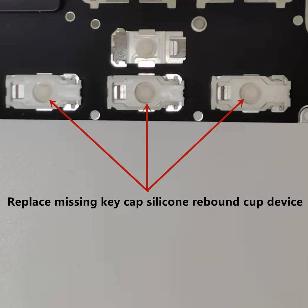 WATIPUNO WATIPUNO Replacement Keyboard Arrow Keys Silicone Rebound Cup Mechanism Compatible with MacBook Pro/Air Model A2141 A2251 A2289 A2179 A2337 A2338 A2442 A2485 M1 Pro/Max 2019-2024 Keyboard