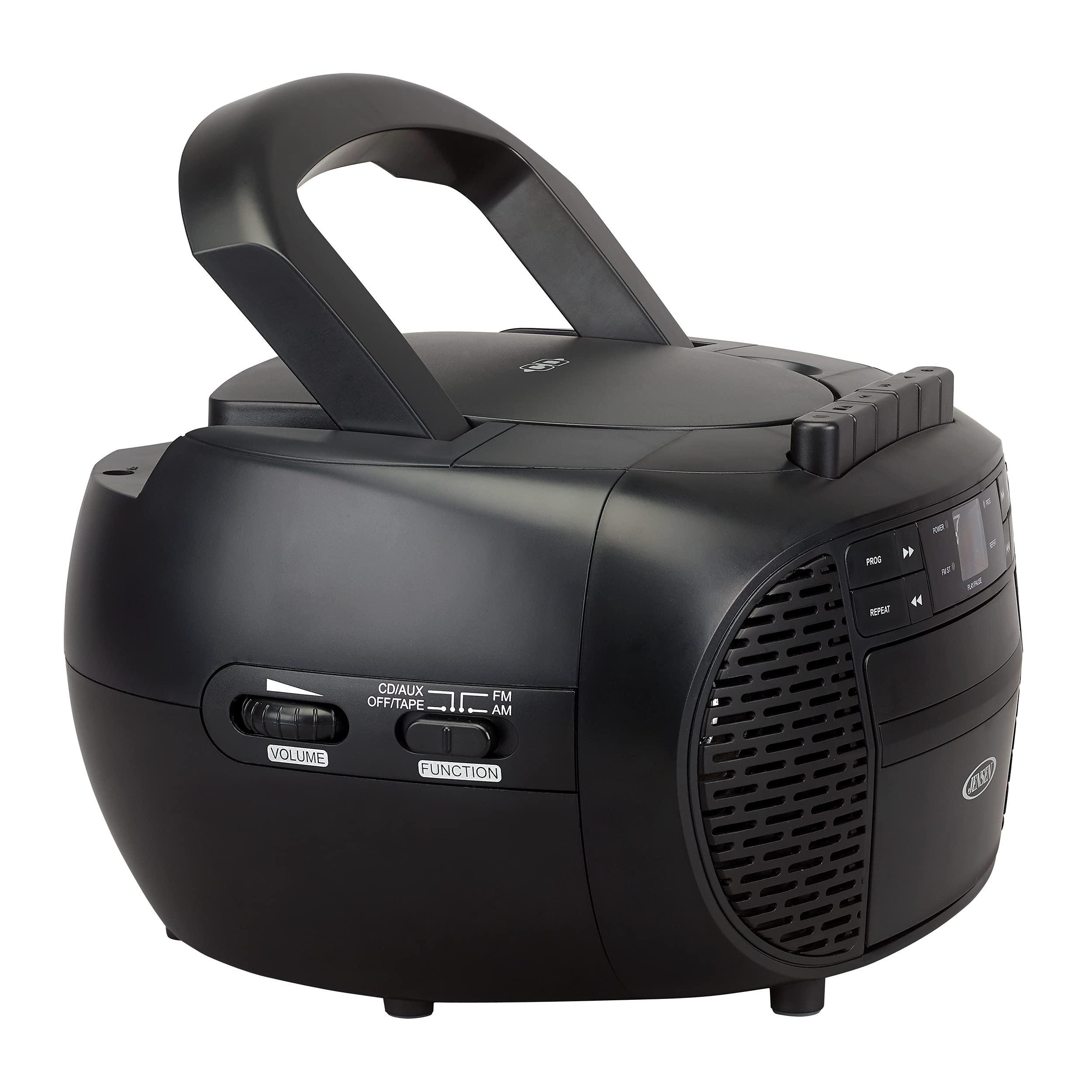 Jensen Jensen CD-550 Portable Stereo Compact Disc Cassette Recorder with AM/FM Radio