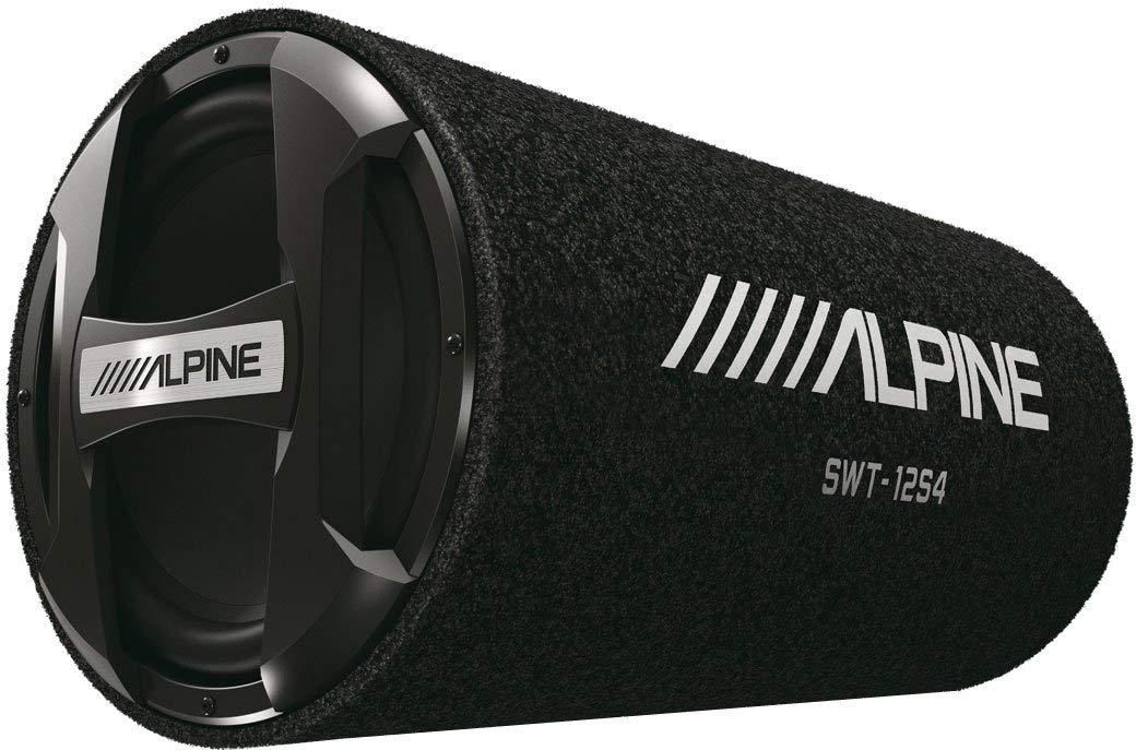 Alpine Alpine SWT-12S4 1000w 12\" Subwoofer in Bass Tube 4-Ohm Sub