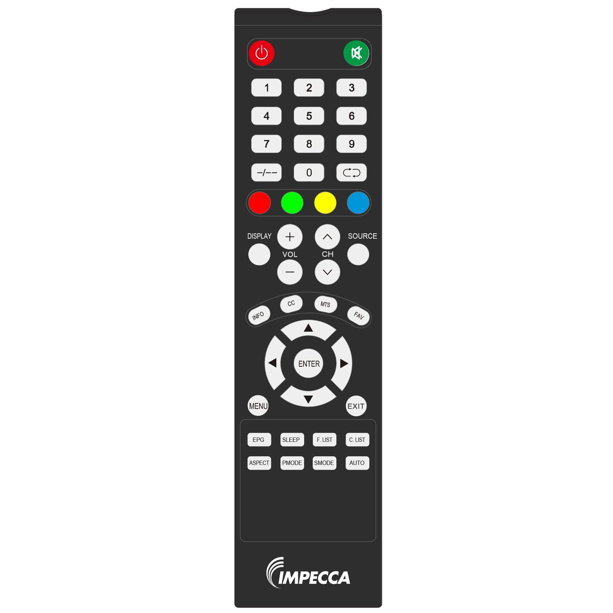 Impecca Impecca 43-inch., 1080P LED TV, Frameless, Compatible w/HDMI & USB