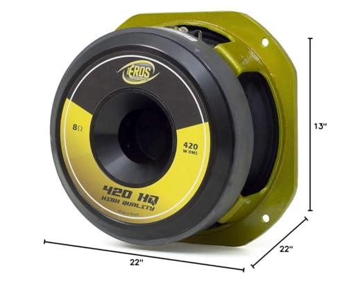 SYNYEY Eros 8" E-420 HQ - 420 Watts RMS - 8 Ohm Woofer