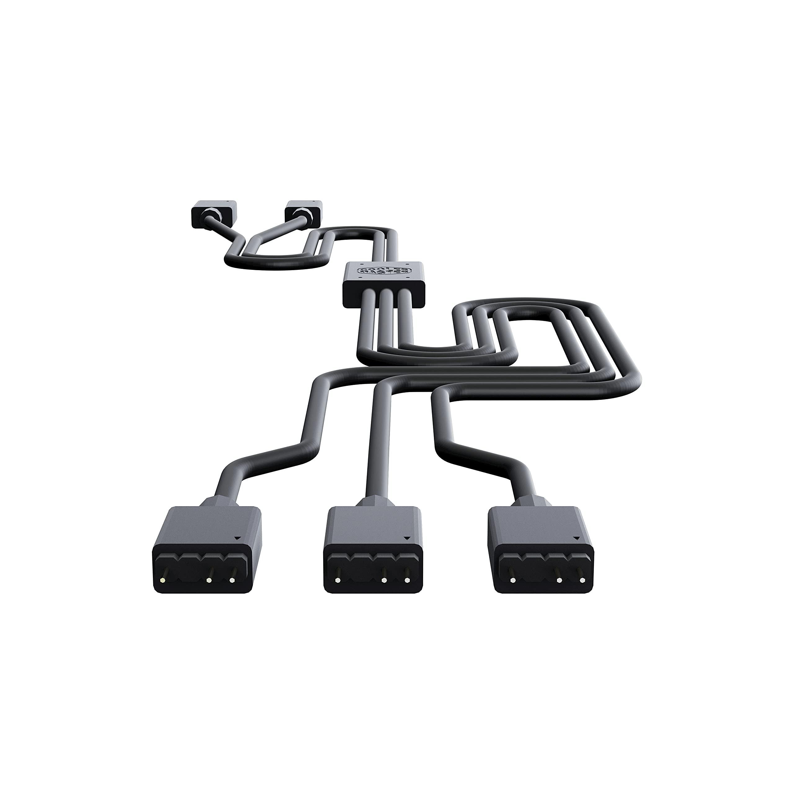 Cooler Master Cooler Master ARGB 1-to-3 Splitter Cable, 3-Pin LED Connector, 50 cm, MFX-AWHN-3NNN1-R1