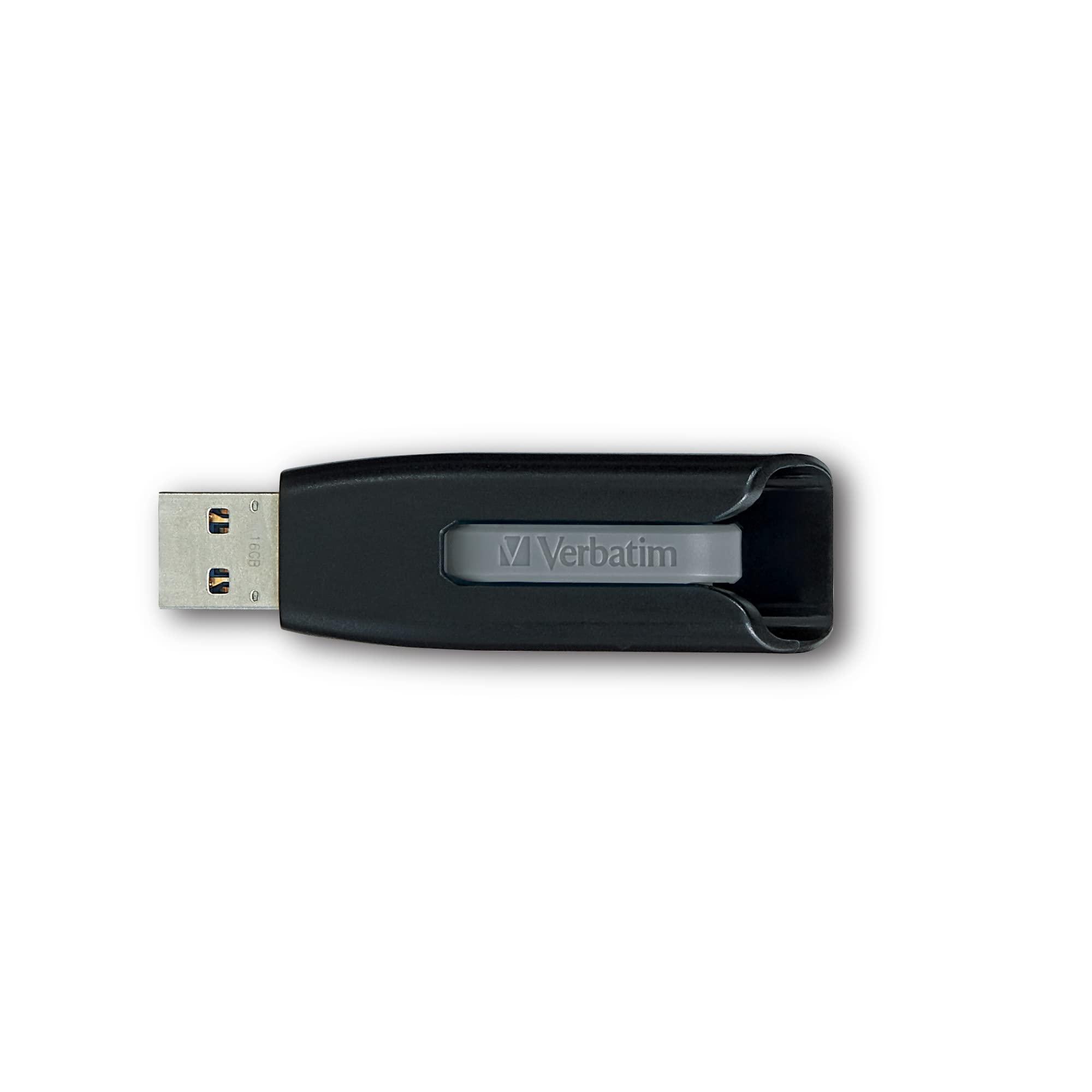 Verbatim Verbatim 32GB Store 'n' Go V3 USB 3.0 Flash Drive - Gray