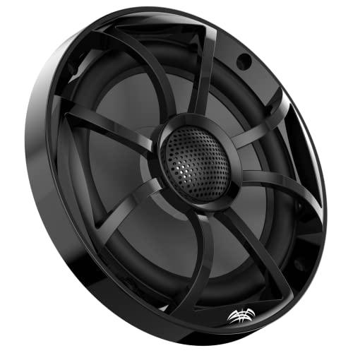 wet sounds Wet Sounds | RECON 6-BG | High Output Component Style 6.5\" Marine Coaxial Speakers with Black Grille