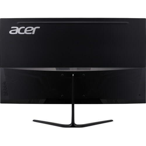 acer acer Nitro ED-Series 31.5" 1500R Curved Monitor, 1920x1080, 75Hz Refresh Rate, 1ms Response Time, AMD FreeSync Monitor, HDMI, VGA, with 5ave HDMI Cable