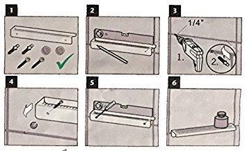 Royal Drains SereneDrains Stainless Steel Rectangular Bathroom Shelf Traditional Square 12” Polished Chrome Wall Mount Shower Shelf for Bathroom Kitchen Hardware Included