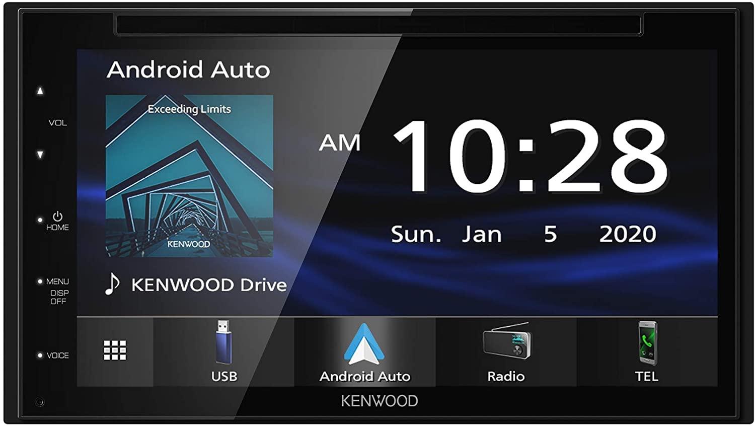 Kenwood Kenwood DDX5707S 6.8" DVD/CD Receiver with AM/FM RDS Tuner | Plus CMOS-230 Rearview Camera with Universal Mounting Hardware & Video Cable