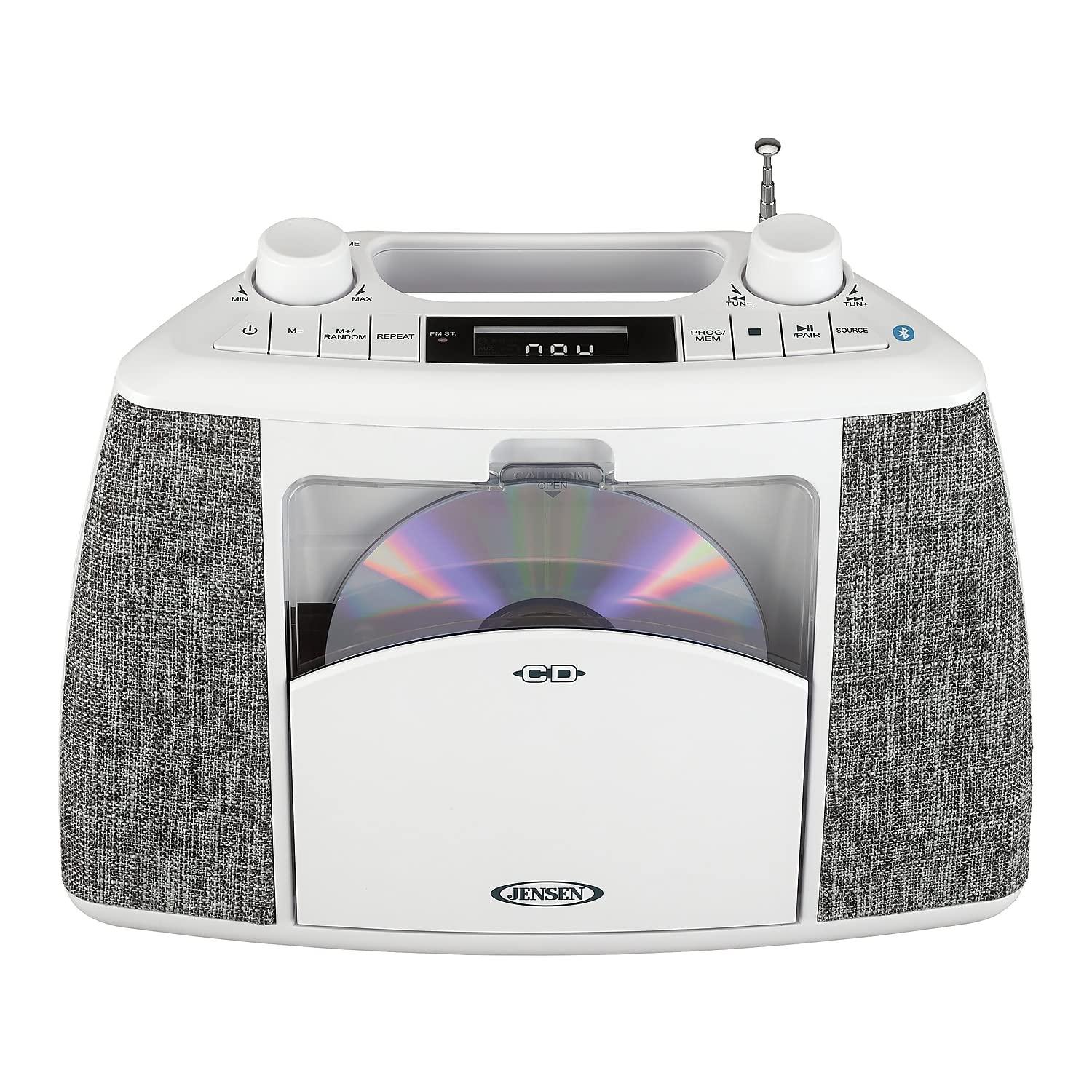 Jensen JENSEN Portable Bluetooth CD Music System