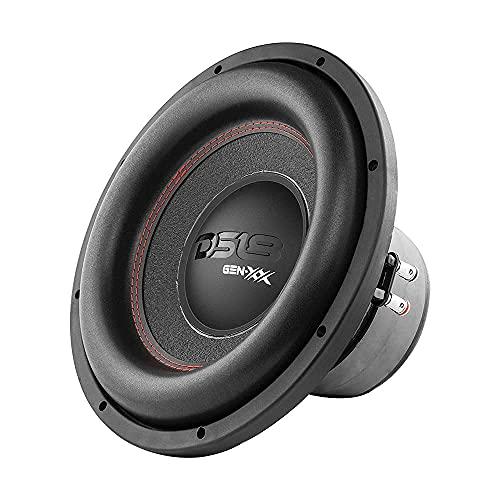 DS18 DS18 GEN-XX12.4DHE 12" High Excursion Car Subwoofer 1000 Watts Max Dual Voice Coil 4+4 Ohms (1 Speaker)
