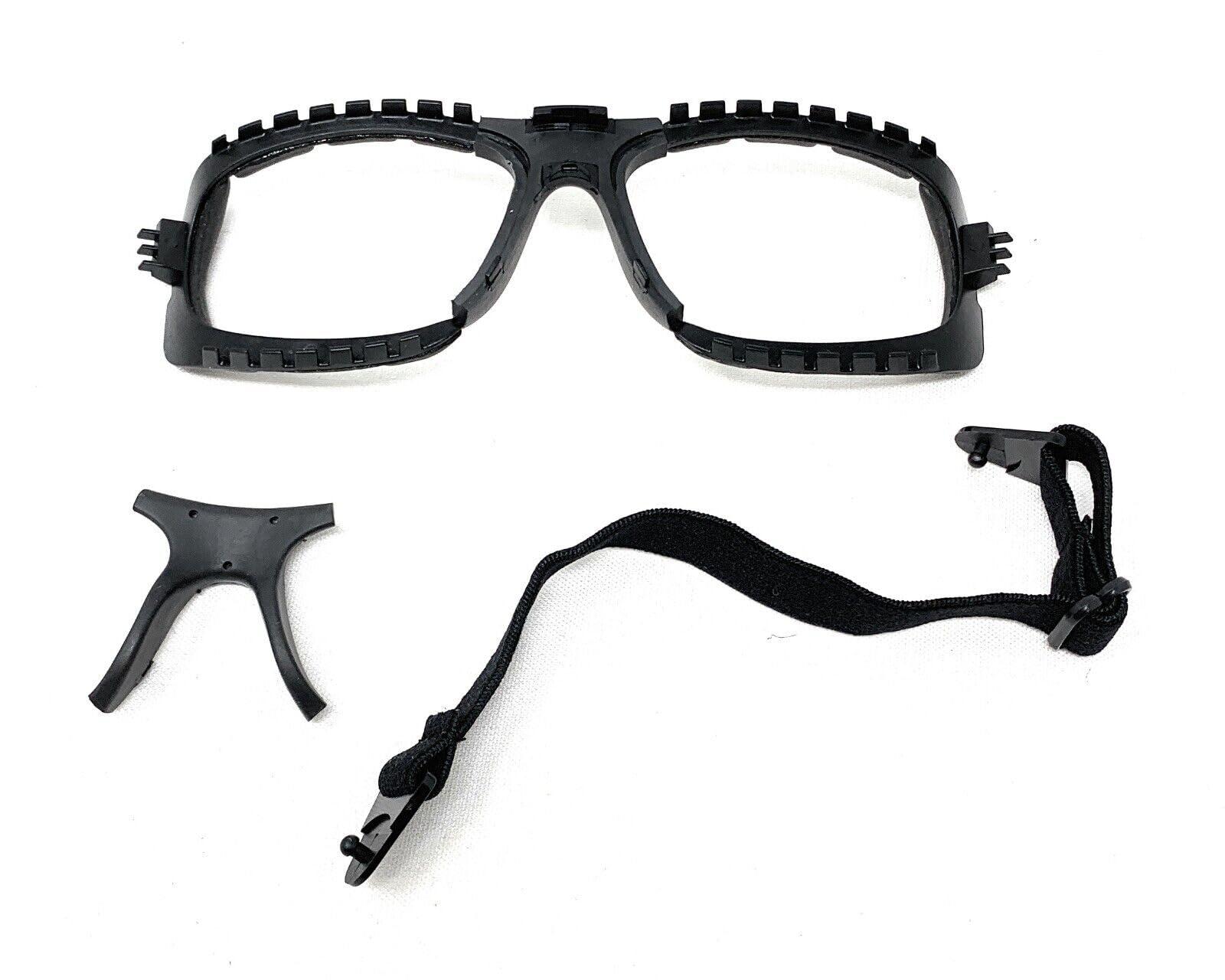 ONGUARD OnGuard OG 240FD Rxable Safety Eyewear Black Camo Gunmetal Burgundy 57mm 61mm - Black,61mm