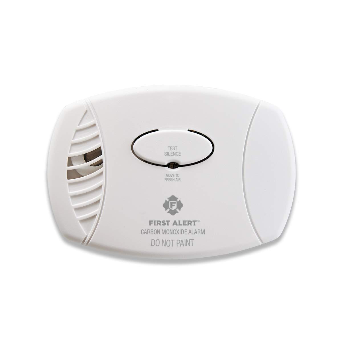 FIRST ALERT First Alert CO400 Carbon Monoxide (CO) Detector, Battery Operated Alarm, 1-Pack