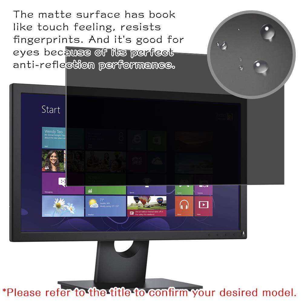 Synvy Synvy Privacy Screen Protector, Compatible with Iiyama ProLite XB2485WSU-B3 24.1\" Display Monitor Anti Spy Film Protectors [Not Tempered Glass]