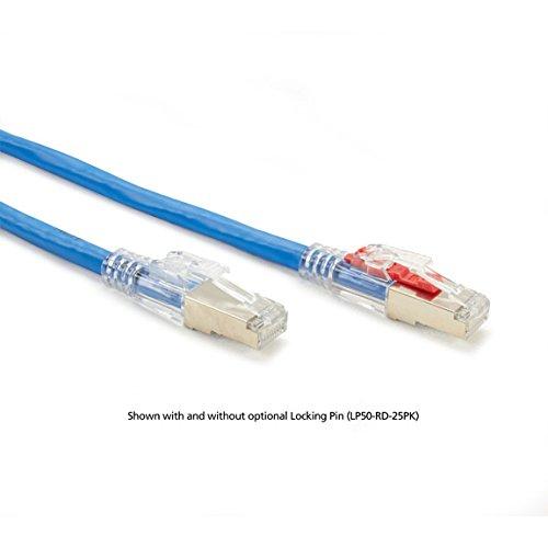Black Box Black Box Cat6A 650-Mhz Locking Snagless Patch Cable U/FTP cm PVC Bl 5Ft - C6APC80S-BL-05