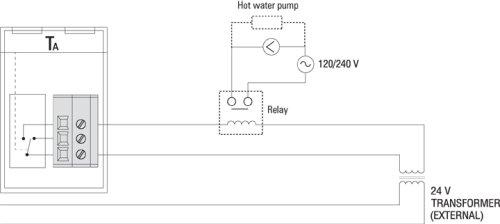 Honeywell Home Honeywell Home Aube TH140-28-01-B Hydronic Heating 7-Day Programmable Thermostat,White and Gray