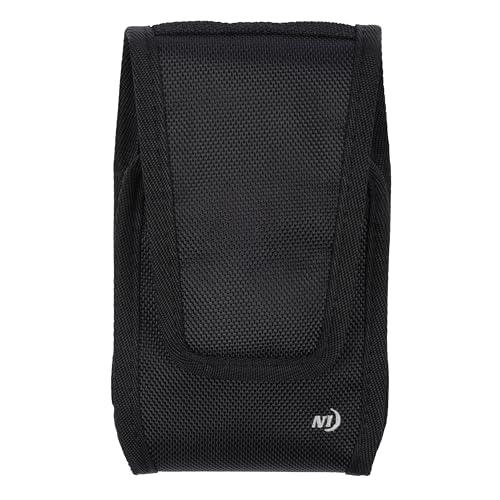 Nite Ize Nite Ize Clip Case Cargo Universal Rugged Phone Holster - Phone Holster for Men\'s & Women\'s Belts - Phone Utility Belt Pouch - Phone Accessories - Cell Phone Holster - XX-Large, Black