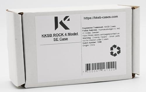 KKSB Cases KKSB Rock 4 SE Case | Sandblasted Aluminium | Built-in Heatsink | Space for SSD or Hats