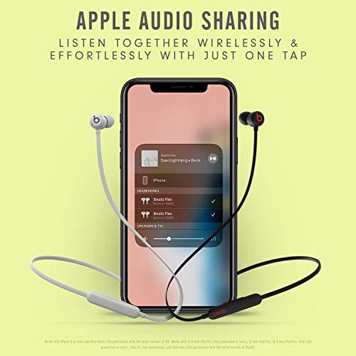 Beats Beats Flex Wireless Earbuds - Apple W1 Headphone Chip, Magnetic Earphones, Class 1 Bluetooth, 12 Hours of Listening Time, Built-in Microphone - Flame Blue