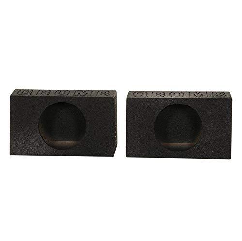 Q Power Q Power QBomb Single 12 Inch Sealed Subwoofer Sub Boxes Bedliner Spray, 2-Pack