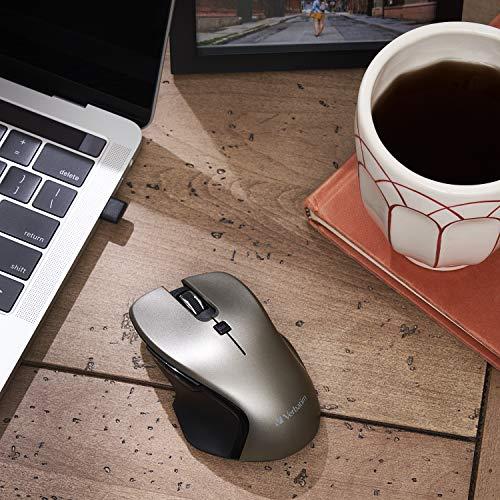 Verbatim Verbatim USB-C™ Wireless Blue LED Mouse - Graphite