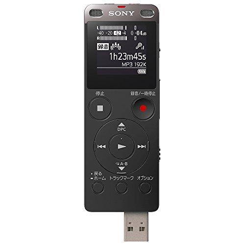 Sony Sony Stereo IC Recorder 4GB with FM Tuner Black ICD-UX560F/B