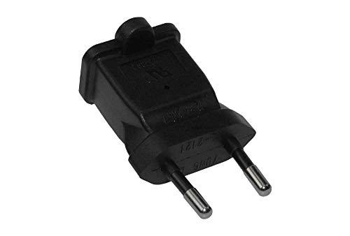 SF Cable SF Cable, USA NEMA 1-15R Receptacle to Standard 2 Pin Europe CEE 7 Plug Adapter